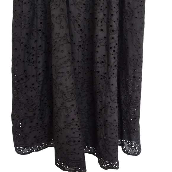 NWT VENUS Black Eyelet Sun Dress With Pockets - Picture 2 of 5